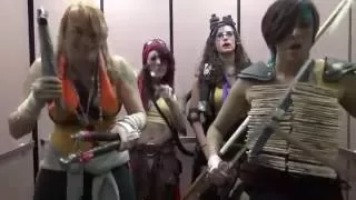 Ninja Turtles: Elevator Scene (COSPLAY SCENE REENACTMENT)