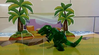 StikBot Studio - Stop Motion Анимация - Мультики для Детей - Стикботы - New Stikbot Dinos |