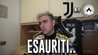 MI AVETE TOLTO LA VOGLIA DI CREDERCI, DI EMOZIONARMI.. Juventus Udinese 0-1