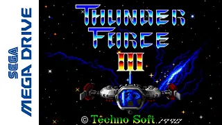 [Mega Drive] Thunder Force III (1990) Longplay