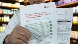 Österreich: Kostenlose Corona-Schnelltests für daheim | AFP