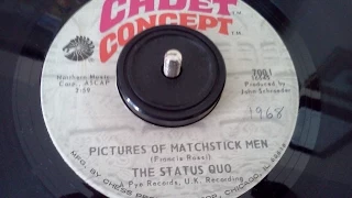 Status Quo - Pictures Of Matchstick Men '68 45rpm