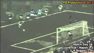 Serie A 1991-1992, day 24 Juventus - Napoli 3-1 (R.Baggio 1st goal)