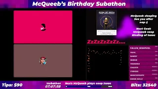 McQueeb Subathon Day 5 (A) Binding of Isaac: Repentance