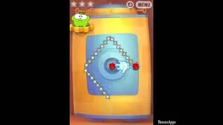 ‪Cut the Rope Experiments 6-19 Handy Candy Walkthrough (3 STARS)‬