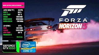 Forza Horizon 5 | GTX 1050 2GB + i7-6700 + 16GB RAM