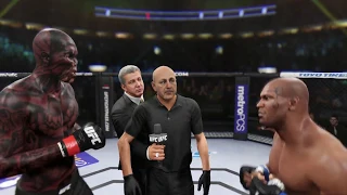 Hell Zombie vs. Mike Tyson (EA Sports UFC 2) - CPU vs. CPU 🥊