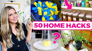 50 Home Hacks you NEED to know!