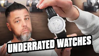 The Most UNDERRATED Watches from the Biggest Brands! (Rolex, Cartier, Patek...)