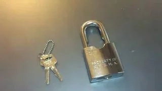 [172] Abus 34/55 Padlock Picked and Gutted