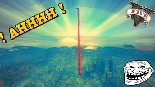 GTA 5 - WTF ?? - CRAZY AIR DROP 3 -  ( custom stunt race with Link GTA V )