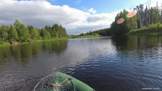 Лозьва от Ушмы до Полуночного Пристань часть1