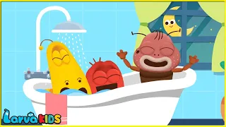 Bath Song (Cody Edition) | Larva Nursery Rhymes & Kids Songs