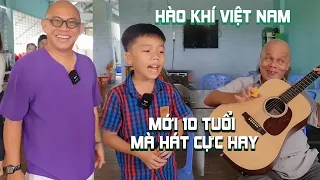 Color Man KINH NGẠC trước CẬU BÉ mới 10 tuổi hát bài "Hào khí Việt Nam" làm RUNG ĐỘNG lòng người !