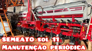 ✅ MANUTENÇÃO SEMEATO SOL 11 - PLANTADEIRA PLANTOGRAFICA 🇧🇷🇧🇷🇧🇷