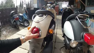 Такую Yamaha Vino я ещё не встречал!