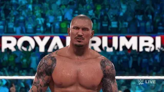 The Viper Randy Orton make his personality with Roman Reigns Royal Rumble 2024