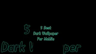 5 Best Dark Wallpapers For Mobile | Amoled Wallpaper For Mobile | 19.5:9 Ratio Wallpaper For Mobile