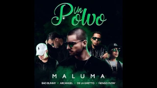 Maluma ft  Bad Bunny, Arcángel, De la Ghetto, Ñengo Flow - Un polvo (Letra)