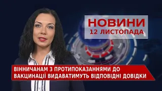 Новини Вінниці за п’ятницю, 12 листопада 2021 року