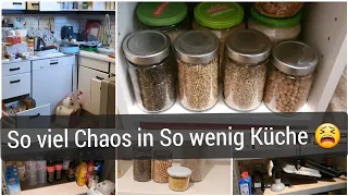 endloses Chaos 😫Vorratskammer/ Abstellraum ausmisten, aufräumen & neu sortieren 🧹• Mein Mann kocht 🍗