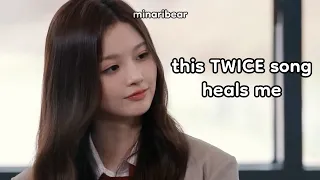 nmixx sullyoon is comforted by this TWICE song