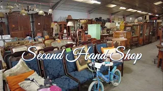 Hidden Second Hand Shop # 62 | Antiques & Vintage Hunting | Exploring Big Warehouse | Thrift Store