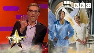 When Stephen Merchant came toe to toe with THE ROCK! 💪  - BBC The Graham Norton Show