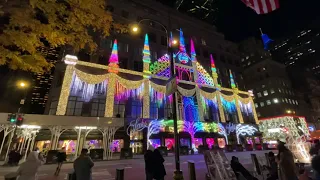 Saks Fifth Avenue - Christmas Lights 2021