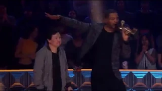 Ken Jeong Vs Shaq Drop the Mic Hilarious Rap