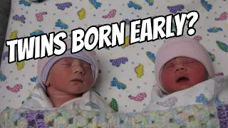 Why are twins usually born early?