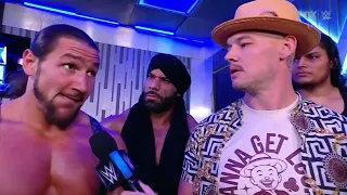 WWE SMACKDOWN DREW MCINTYRE & THE VIKING RAIDERS VS HAPPY CORBIN & JINDER MAHAL & SHANKY 03/18/22