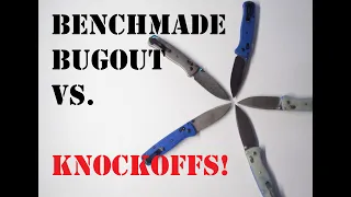 Benchmade Bugout VS Knockoffs