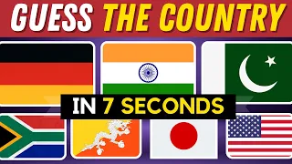 Guess the Country by the Flag 🌍 | Easy, Medium, Hard, and Impossible