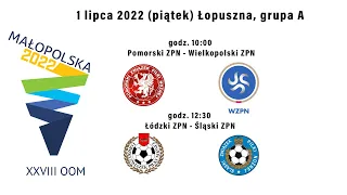 XXVIII Ogólnopolska Olimpiada Młodzieży w sportach letnich Małopolska 2022 Dzień 1