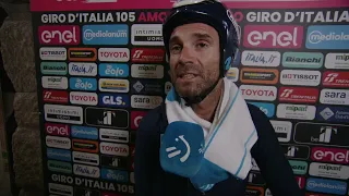 Alejandro Valverde - Entrevista en la llegada - Etapa 21 - Giro d'Italia 2022