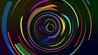 Circle tunnel |  Stock video | multi color | Background |Circle |celebration |Abstract  design |Line