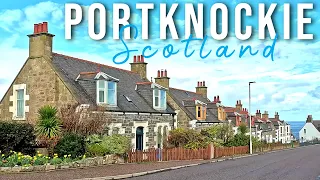 Portnockie Scotland Walking Tour 4K 60fps, Mar 2024