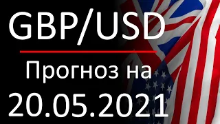 Курс доллара Gbp Usd. Прогноз форекс 20.05.2021. Forex. Трейдинг с нуля.