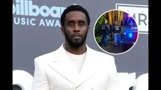 P Diddy's L.A AND MAMI Mansions Raided By Federal Agents' Diddy Not On The RUN SEEN WALKING IN MAMI!