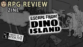 Escape from Dino Island: a masterclass in one-shots, & it’s basically Jurassic Park 🐱‍🐉 RPG Review