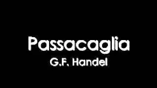 Excerpt from Passacaglia, by G.F. Handel, arr. Yolanda Kondonassis