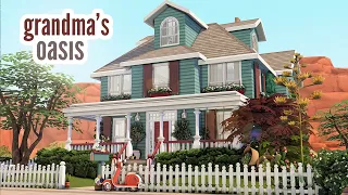 grandma's oasis  The Sims 4 speed build