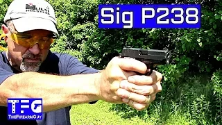 Sig Sauer P238 Range Review - TheFireArmGuy