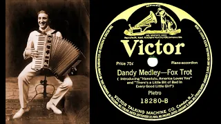 DANDY MEDLEY, Pietro Deiro levytti harmonikkasoolona 29.3.1917