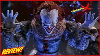 Review Pennywise IT Chapter 2 NECA Reel Toys Movie Action Figure 2020 Unboxing Revision Español