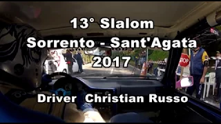 Christian Russo 13° Slalom Sorrento - Sant'Agata 2017 Cameracar