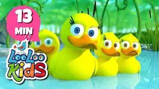 Five Little Ducks - THE BEST Nursery Rhymes and Songs for Children | LooLoo Kids