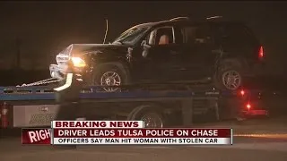 Driver Leads Tulsa Police On High Speed Chase