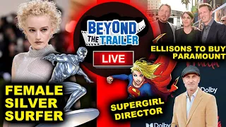 Julia Garner Silver Surfer for MCU Fantastic Four 2025! Craig Gillespie direct James Gunn Supergirl!